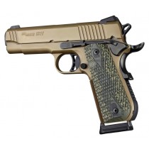 1911 Govt. Model Round Heel Piranha G10 - G-Mascus Green
