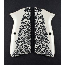Browning Hi-Power Engraved Ivory Polymer - Boneyard