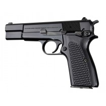 Browning Hi-Power Piranha Grip G10 - Solid Black
