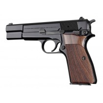Browning Hi-Power Pau Ferro Checkered
