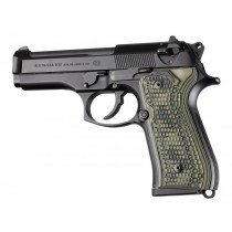 Beretta 92FS Piranha Grip G10 - G-Mascus Green
