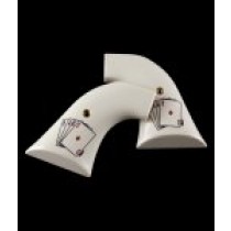 Blackhawk/Vaquero Scrimshaw Ivory Polymer - Double Aces