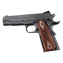 1911 Govt. Model Pau Ferro Checkered Panels With Palm Swells