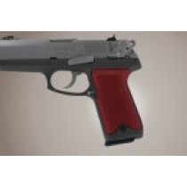 Ruger P94 Checkered Aluminum - Matte Red Anodize