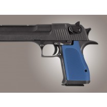 Desert Eagle Checkered Aluminum - Blue Anodized