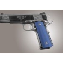 1911 Govt. Aluminum Magrip Kit - Smooth Flat Mainspring Matte Blue