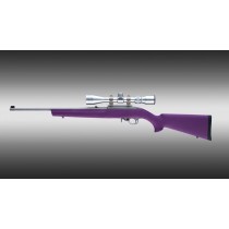 Ruger 10-22 Standard Barrel Purple Rubber OverMolded Stock