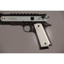 1911 Govt. Model 9/32 Thick Aluminum - Matte Clear Anodized