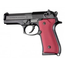 Beretta 92FS Aluminum - Matte Red Anodize 