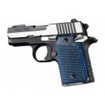 SIG Sauer P938 Ambi Piranha Grip G-Mascus Blue Lava G10