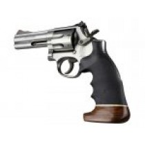 S&W K or L Rd. Butt Rubber Conversion style Monogrip W/Wood Big Butt