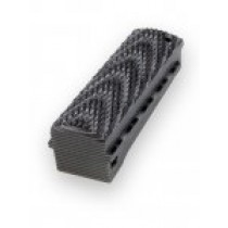 1911 Govt. G10 Mainspring Housing Checkered Flat G-Mascus Black/Gray