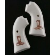 Ruger Bisley Scrimshaw Ivory Polymer - Boot & Rope
