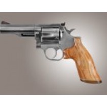 Dan Wesson Small Frame Tulipwood No Finger Groove, Stripe/Cap