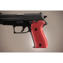 SIG Sauer P225 Checkered Aluminum - Matte Red Anodize