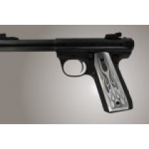 Ruger MK III 22/45 RP Flames Aluminum - Clear Anodize