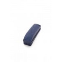 1911 Officers Mod. Aluminum  Mainspring Housing Checkered Arched Matte Blue