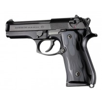 Beretta 92FS Flames Aluminum - Black Anodize