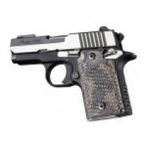 SIG Sauer P938 Ambi Piranha Grip G-Mascus Dark Earth G10