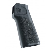 AR15 / M16 15 Degree Vertical No Finger Groove Polymer Black