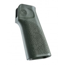 AR15 / M16 15 Degree Vertical No Finger Groove Polymer OD Green