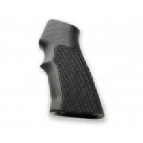 AR15 / M16 Checkered G10 - Solid Black