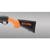 Remington 870 12 Gauge Less Lethal Orange OverMolded Shotgun Stock - 12" L.O.P.