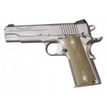 1911 Govt. Model Flat Dark Earth Rubber Grip Panels Checkered W/Diamonds