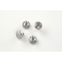 Beretta Screws (4) Slotted - Stainless finish