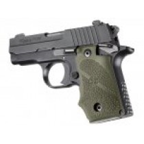 SIG Sauer P238 Rubber Grip with Finger Grooves OD Green
