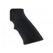 AR15 / M16 Checkered Aluminum - Matte Black Anodize
