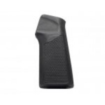 AR15 / M16 15 Degree Vertical No Finger Groove Piranha Grip G10 - Solid Black