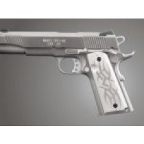 1911 Govt. Model 9/32 Thick Tribal Aluminum - Clear Anodized