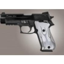 SIG Sauer P220 SAO American Flames Aluminum - Clear Anodized