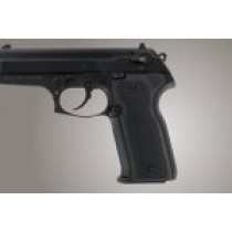 Beretta Cougar 8045 Checkered Aluminum - Matte Black Anodize