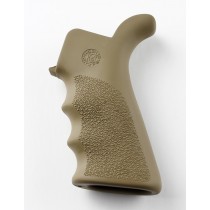 AR-15/M-16 Rubber Grip Beavertail with Finger Grooves Flat Dark Earth