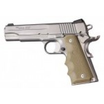 1911 Govt. Model Flat Dark Earth Rubber Grip with Finger Grooves