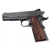 1911 Govt. Model Kingwood Checkered Panels With Palm Swells