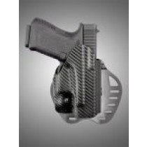 ARS Stage 1 - Carry Holster Glock 26, 27, 28, 33, 39 Right Hand CF Weave