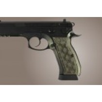 CZ-75 - CZ-85 Checkered G10 - G-Mascus Green