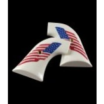 Super Blackhawk Scrimshaw Ivory Polymer - American Flag