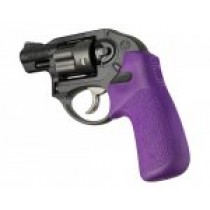 Ruger LCR/LCRx No Finger Groove Rubber Tamer Cushion Grip Purple