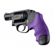 S&W J Frame Round Butt Centennial/Polymer Bodyguard Rubber Tamer Grip Purple