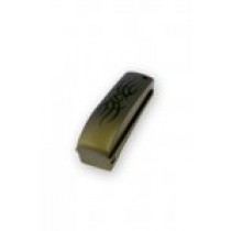 1911 Govt. Aluminum Mainspring Housing Tribal Arched Green Anodize