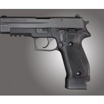 SIG Sauer P226 DA/SA Magrip Checkered G10 - Solid Black