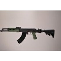 AK-47/AK-74 Standard Chinese and Russian - Kit - OverMolded Grip and Forend Ghillie Green
