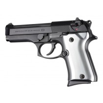 Beretta 92 Compact Aluminum - Brushed Gloss Clear Anodize 