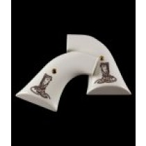 Super Blackhawk Scrimshaw Ivory Polymer - Boot & Rope