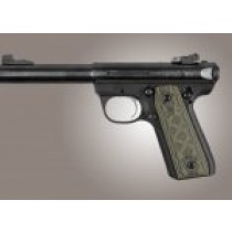 Ruger MK III 22/45 RP Checkered G10 - G-Mascus Green
