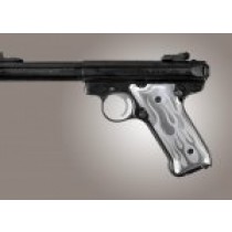 Ruger MK II / MK III Flames Aluminum - Clear Anodize